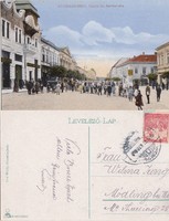 Sátoraljaujhely Vekerle tér Kazinczi utca 1918 RK Magyar Hungary