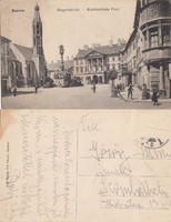Sopron Megyeház tér kb1910 RK Magyar Hungary