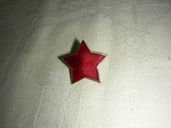 Jugoszláv Néphadsereg JNA "ködvágó" tüzzománc csillag