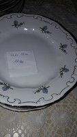 Zsolnay kék barackvirágos süteményes tányérok