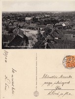 Tolna Látképe a Szentháromság térrel 1937 RK Magyar Hungary