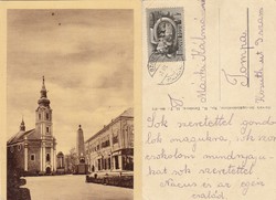 Szigetvár Róm. kat templom 1951 RK Magyar Hungary