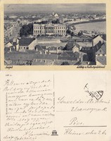 Szeged Látkép a Kulturpalotával kb1930 RK Magyar Hungary