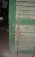Antique wrought iron ornament (with fire soldering)