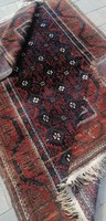 Afgán Baluch nomád szőnyeg kézi csomózású. Alkudható!