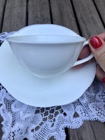 Special dazzling white villeroy and boch tea cup with facial weiss