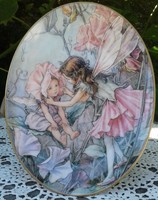 Flower fairy royal worcester plate