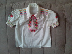 Kalocsa embroidered blouse - children's size