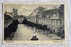 Régi képeslap Székesfehérvár Püspöki palota
