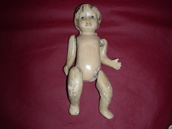 Antik papírmasé baba