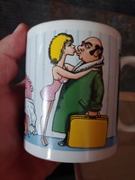 Humoros erotikus  bögre pohár -megcsalt felszarvazott férj esete