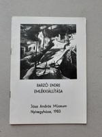 Endre Barzó - catalog