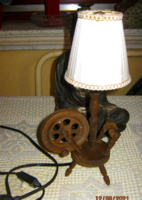 Vintage rokka asztali lámpa