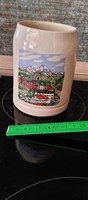 Csodaszép sörös  korsó -Berchtesgaden Sasfészek (Hitler náci) sörös korsó