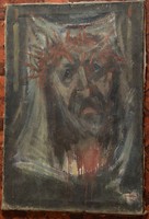 Sándorfalvi Sándor olajfestménye, 40x60cm, szignózva