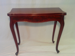 Hepplewhite style French card table