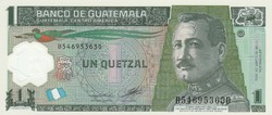 Guatemala 1 quetzal, 2012, UNC bankjegy