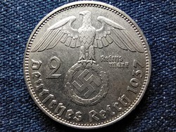 Németország Horogkeresztes .625 ezüst 2 birodalmi márka 1937 D (id54345)