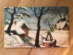 Antik Újévi képeslap - 1942
