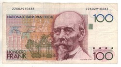 100 frank francs 1989-92 Belgium 2.