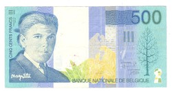 500 frank francs 1998 Belgium