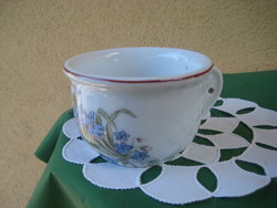 Bécsi koma csésze  , kék virágos   ,  10,7 x 7 cm