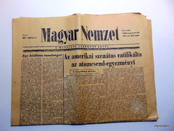 1963 szeptember 25  /  Magyar Nemzet  /  50 éves lettem :-) Ssz.:  19327