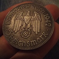 Német náci ss birodalmi pénz,emlékérme