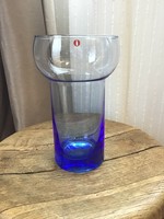 Régi finn Iittala üveg váza
