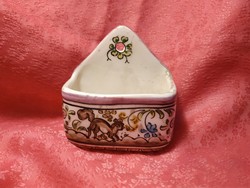 Antique ceramic match holder, spice holder
