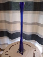 Óriási 61 cm kék muránói váza