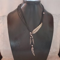 Indian style feather necklace