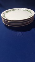 Alföldi Extrém gyűjtői ritkaság zöld magyaros minta arany csík díszítéssel tányérok