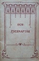 Zsebnaptár, 1906