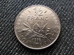 Franciaország 1/2 frank 1978 (id29337)