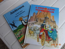 2 szép Andersen-mesekönyv együtt: A két okos meg a bolondos + A csodálatos tűzszerszám