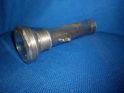 Antique large french ray o lite flashlight around 100 years old