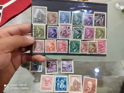 Ww2. 2 világháborús HITLER bélyeg gyűjtemény!