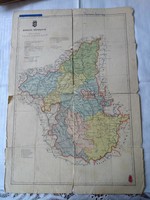 Borsod vármegye térképe