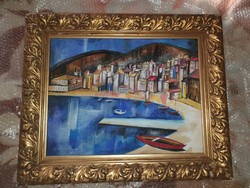 High quality oil painting with aba novak signature for sale