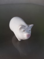 Antique collector zsolnay pig figurine