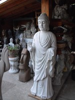 Huge buddha 227kg 150cm feng shui Japanese garden garden frost-resistant stone statue