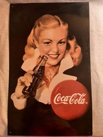 Hibátlan fém lemez Coca Cola kép