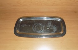 Fém tálca 18*37 cm (z)
