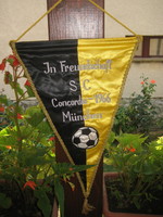 Régi  ,Müncheni  sport egyesületi zászló    S. C.  Concordia    München