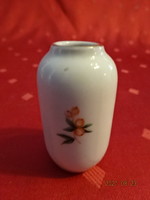 Hölóháza porcelain, mini vase, height 5 cm. He has! Nice!