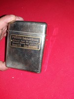 Antik 1910 PHÖNIX biztosító Társaság acél fém persely a képek szerint