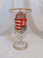 Magyar Címeres üveg pohár