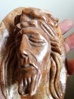 Faragott jézus márvány szobor fej