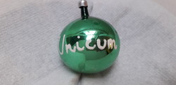 Karácsonyfadisz üveg, Unicum feliratú gömb